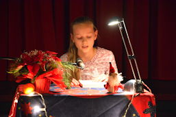 Foto vom Vorlesewettbewerb der 6. Klassen 2014