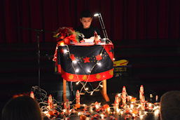 Foto vom Vorlesewettbewerb der 6. Klassen 2014