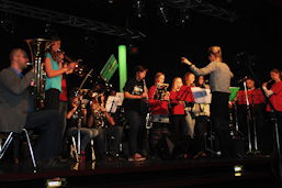 Foto von den Weihnachtskonzerten 2014 am TGG