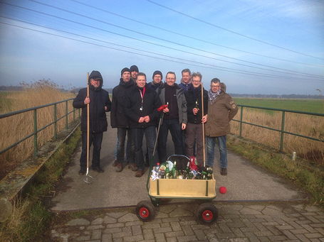 Foto vom Ehemaligen-Boßeln 2016
