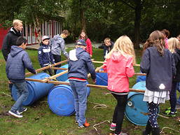 Foto von der Klassenfahrt der 6a 2015/16 des TGG