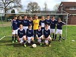 Foto des Jungenteams (WK II) des TGG beim Fußball-Kreisentscheid 2016