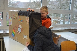 Foto vom Grundschul-Informationstag am 18.02.2016
