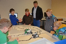 Foto vom Grundschul-Informationstag am 18.02.2016