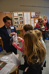 Foto vom Grundschul-Informationstag am 18.02.2016