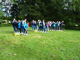 Foto von der Klassenfahrt der 8d 2015/16 des TGG