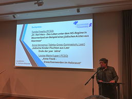 Foto von der Verleihung des Schalom-Chaver-Preises 2015