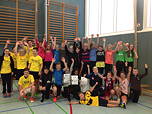 Foto vom Sporttag der 6. Klassen 2015