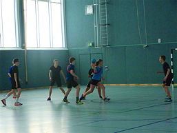 Foto vom Sportturnier der 8. Klassen (2016)