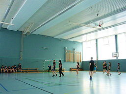 Foto vom Sportturnier der 8. Klassen (2016)