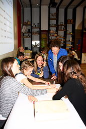 Foto von der Exkursion der Klasse 6a (2015/16) zum Universum Bremen