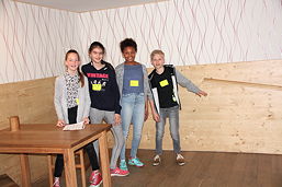 Foto von der Exkursion der Klasse 6a (2015/16) zum Universum Bremen