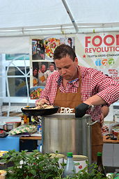 Foto vom Food-Festival des TGG am 20.06.2017