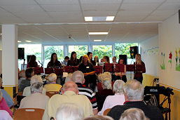 Foto von den Sozial- und Umwelttagen des Teletta-Groß-Gymnasiums 2016