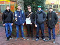 Foto von den Ostfrieslandmeisterschaften im Schulschach 2016