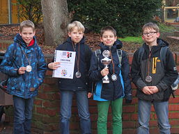 Foto von den Ostfrieslandmeisterschaften im Schulschach 2016