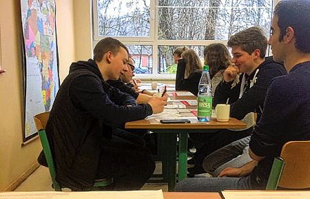Foto von der Typisierungsaktion (2017)