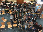Foto von der Probenfahrt der Bigband und der Concert Band nach Papenburg (2017)