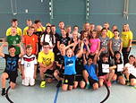 Foto des Gesamtsiegers beim Sporttag der 6. Klassen 2016