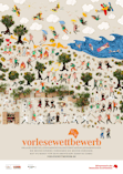 Plakat zum Vorlesewettbewerb 2016/17