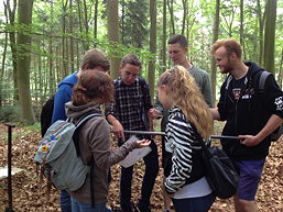 Foto von der Exkursion zum Heseler Wald 2016