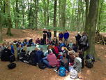 Foto von der Exkursion zum Heseler Wald 2016