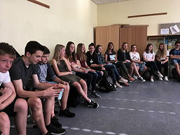 Foto vom Besuch von Brigitte Anderson (2018)