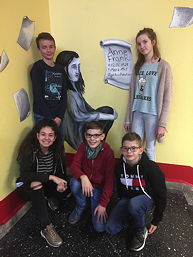Foto von Teilnehmern an der Geschichts-AG (November 2018)