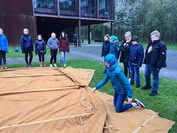 Foto von der Exkursion der 6b (2018/19) nach Kalkriese