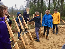 Foto von der Exkursion der 6b (2018/19) nach Kalkriese