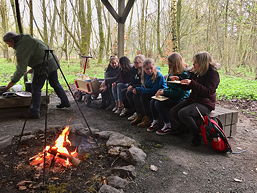 Foto von der Exkursion der 6b (2018/19) nach Kalkriese