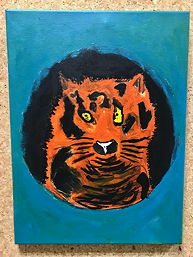 Foto von Ergebnissen der Kunst-AG 2018/19