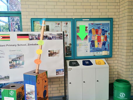 Foto vom Aushang im Foyer