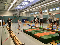 Foto vom Projekttag 'Bewegte Schule' (Oktober 2018)