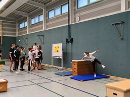 Foto vom Projekttag 'Bewegte Schule' (Oktober 2018)