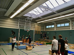 Foto vom Projekttag 'Bewegte Schule' (Oktober 2018)