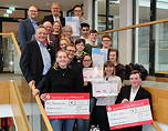 Foto der Preisträger des Projekts ,Medienscouts Niedersachsen‘