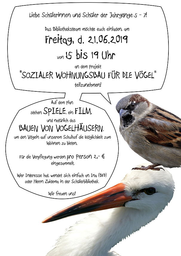 Plakat zum Projekt