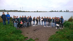 Foto von der Exkursion der 8d zum Westerhammrich (Oktober 2019)