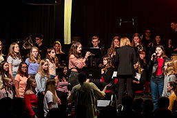 Foto vom Auftritt der Lehrer-Bigband Niedersachsen (Oktober 2019)
