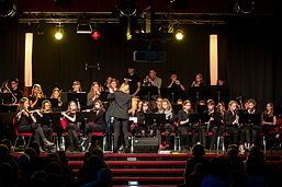 Foto vom Auftritt der Lehrer-Bigband Niedersachsen (Oktober 2019)