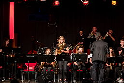 Foto vom Auftritt der Lehrer-Bigband Niedersachsen (Oktober 2019)