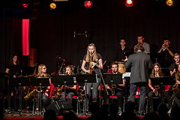 Foto vom Auftritt der Lehrer-Bigband Niedersachsen (Oktober 2019)