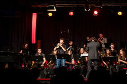 Foto vom Auftritt der Lehrer-Bigband Niedersachsen (Oktober 2019)