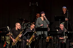 Foto vom Auftritt der Lehrer-Bigband Niedersachsen (Oktober 2019)