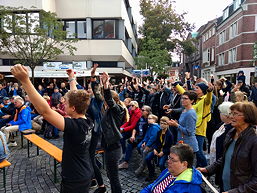 Foto von einem Auftritt beinm 'Fest der Kulturen' September 2019