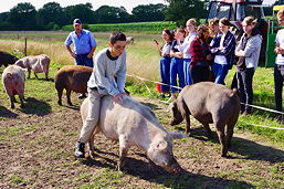 Foto vom Besuch unser japanischen Partnerschule im August 2019
