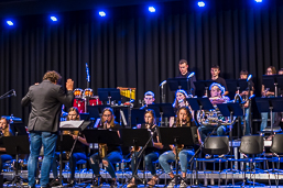 Foto von einem Auftritt der TGG-Bigband in Stadthagen (Juni 2019)