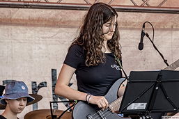 Foto von der Groove Gang des TGG beim 10. Niedersächsischen Bigband-Meeting in Stadthagen