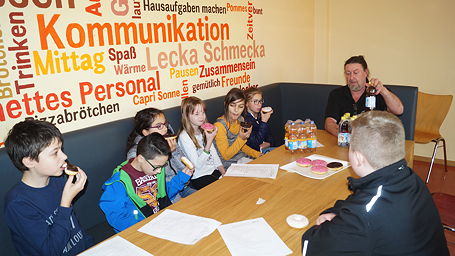 Foto vom Gespräch mit Thomas Schmidt
